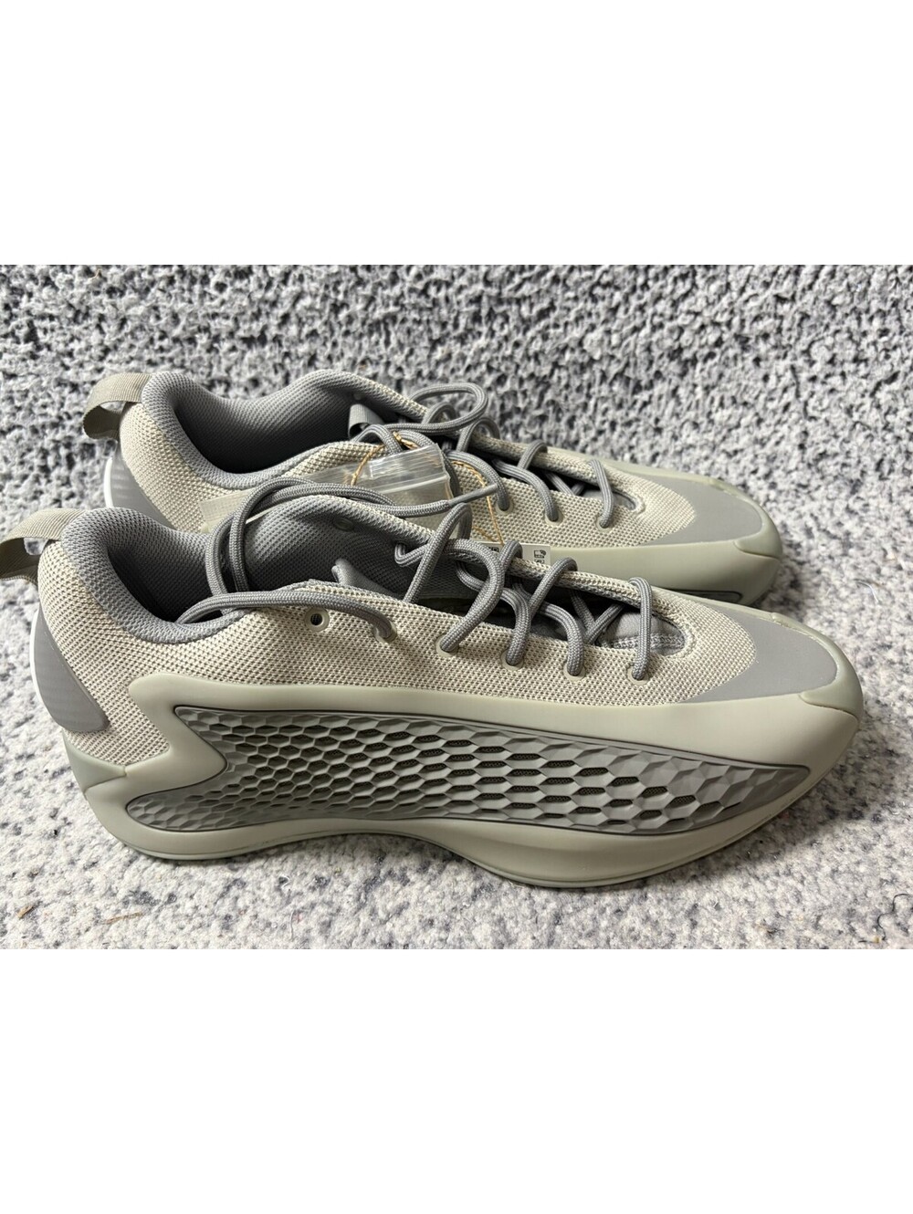 Adidas Anthony Edwards 1 Low AE 1 Basketball Shoes Gray Men's 11.5 JS1775 NWT